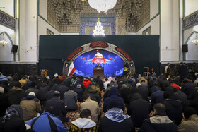 مراسم معنوی اعتکاف آقایان در مسجد جامع گوهرشاد - مشهد