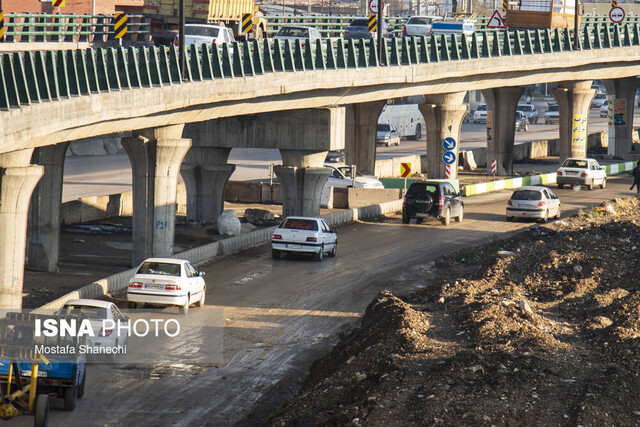 پل امام علی(ع) ساری بعد از ۱۷ سال زیر بار ترافیک رفت