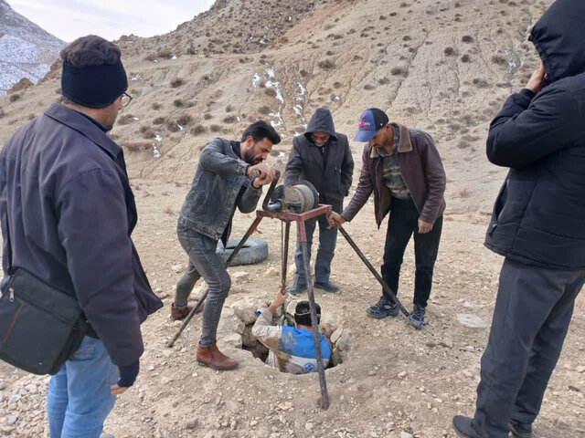 احیا و مرمت ۳ قنات در آهوان سمنان