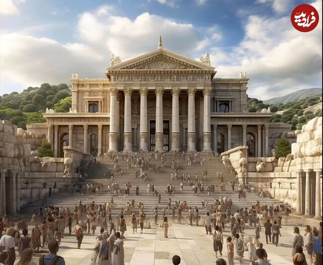 بازسازی تصاویر عجایب هفتگانۀ دنیای باستان با هوش مصنوعی