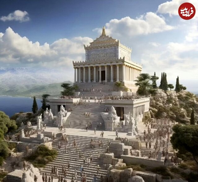 بازسازی تصاویر عجایب هفتگانۀ دنیای باستان با هوش مصنوعی