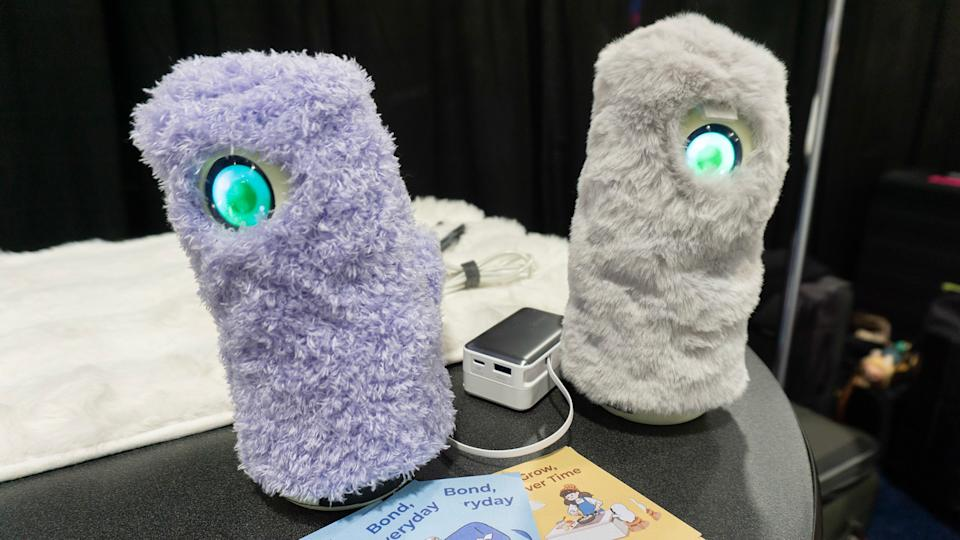 ربات‌های بامزه و پشمالوی ژاپنی در نمایشگاه CES 2026