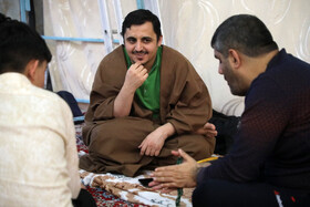 مراسم معنوی اعتکاف - اردبیل