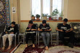 مراسم معنوی اعتکاف - اردبیل