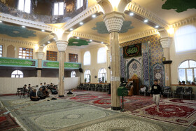 مراسم معنوی اعتکاف - اردبیل