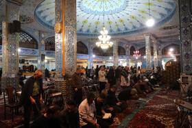 مراسم معنوی اعتکاف - اردبیل