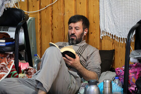 مراسم معنوی اعتکاف - اردبیل