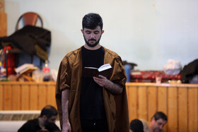 مراسم معنوی اعتکاف - اردبیل