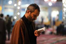 مراسم معنوی اعتکاف - اردبیل