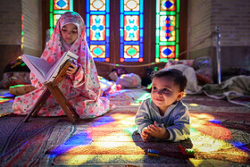 مراسم معنوی اعتکاف -شیراز