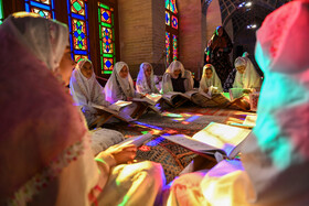 مراسم معنوی اعتکاف -شیراز