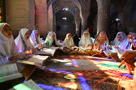 مراسم معنوی اعتکاف -شیراز