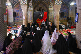 مراسم معنوی اعتکاف -شیراز