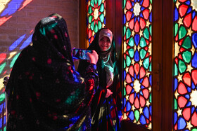 حاشیه مراسم معنوی اعتکاف -شیراز