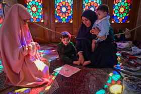 مراسم معنوی اعتکاف -شیراز