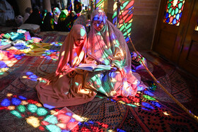 مراسم معنوی اعتکاف -شیراز