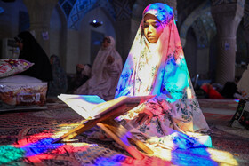 مراسم معنوی اعتکاف -شیراز