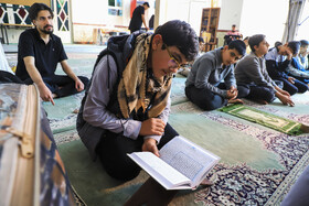 مراسم معنوی اعتکاف - کرمان
