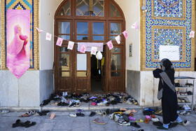 مراسم معنوی اعتکاف - کرمان