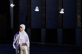 مراسم معنوی اعتکاف - کرمان