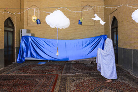 مراسم معنوی اعتکاف - کرمان