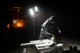 بازدید خبرنگاران ایسنا آرامستان جدید در حرم مطهر رضوی