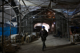 بازدید خبرنگاران ایسنا از پروژه‌ زیر سطحی رواق امام حسین (ع)