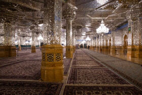 بازدید خبرنگاران ایسنا از رواق دارالحجه حرم مطهر رضوی