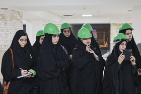 بازدید خبرنگاران ایسنا آرامستان جدید در حرم مطهر رضوی