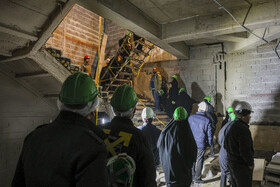 بازدید خبرنگاران ایسنا از توسعه زیر سطحی رواق امام حسین (ع) 