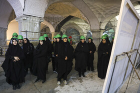 بازدید خبرنگاران ایسنا از توسعه زیر سطحی رواق امام حسین (ع) 