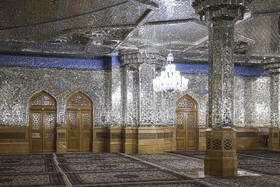 بازدید خبرنگاران ایسنا از رواق دارالحجه حرم مطهر رضوی