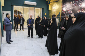 بازدید خبرنگاران ایسنا از سالن همایش‌های آستان قدس رضوی