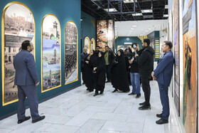 بازدید خبرنگاران ایسنا از سالن همایش‌های آستان قدس رضوی