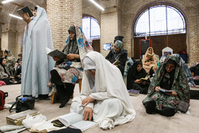 مراسم معنوی اعتکاف - قزوین