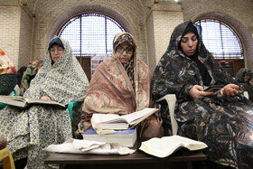 مراسم معنوی اعتکاف - قزوین