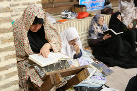 مراسم معنوی اعتکاف - قزوین