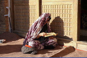 مراسم معنوی اعتکاف - قزوین