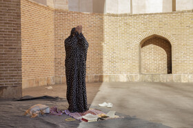 مراسم معنوی اعتکاف - قزوین