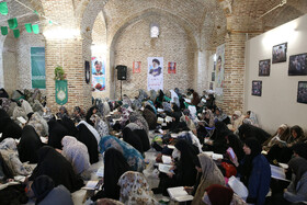 مراسم معنوی اعتکاف - قزوین