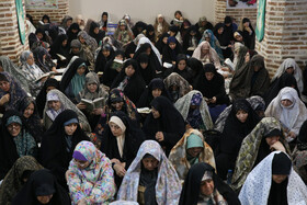 مراسم معنوی اعتکاف - قزوین