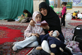 مراسم معنوی اعتکاف - قزوین