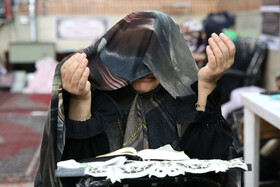 مراسم معنوی اعتکاف - قزوین