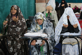 مراسم معنوی اعتکاف - قزوین