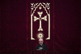 جشن میلاد حضرت مسیح (ع) در کلیسای مریم مقدس
