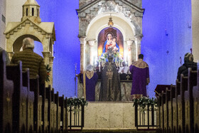 جشن میلاد حضرت مسیح (ع) در کلیسای مریم مقدس
