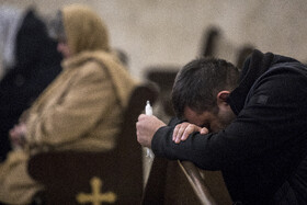 جشن میلاد حضرت مسیح (ع) در کلیسای مریم مقدس
