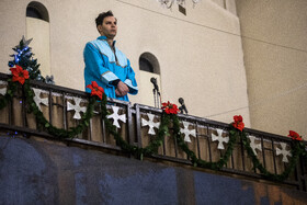 جشن میلاد حضرت مسیح (ع) در کلیسای مریم مقدس
