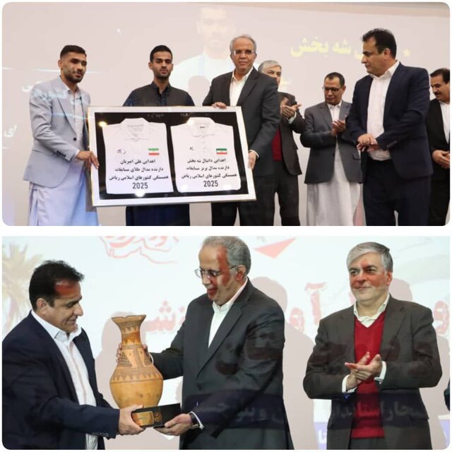 استاندار: قهرمانان ورزشی سیستان و بلوچستان سرمایه امید و همبستگی اجتماعی هستند