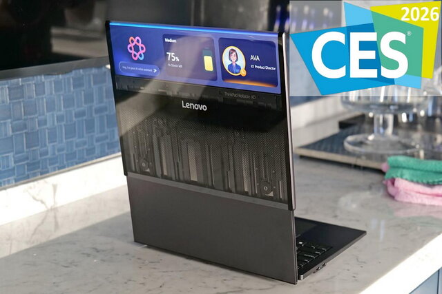 «لنوو» با لپتاپ جمع شونده به CES آمد - ایسنا